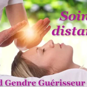 Soins à distance sur photo
